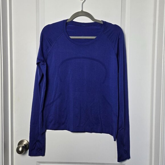 Lululemon Swiftly Tech Long Sleeve Shirt 2.0 *Race Length - 14 Psychic - Picture 4 of 8